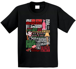 A Christmas Story Funny Holiday Movie Quote Mashup Cool Xmas Gift Toddler Youth Kids T Shirt