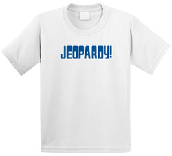 Jeopardy Retro 80s Tv Show Logo Fan Toddler Youth Kids T Shirt