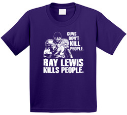 Ray Lewis Defense Baltimore Football Toddler Youth Kids T Shirt