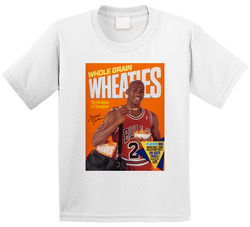 Michael Jordan Whole Grain Wheaties Basketball Toddler Youth Kids T Shirt