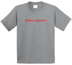 Johnson And Johnson Best Over The Counter Medication Logo Raglan Toddler Youth Kids T Shirt