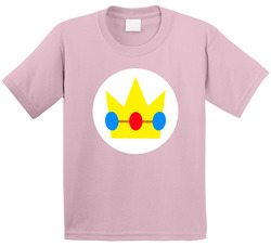Princess Peach Super Mario Cart Group Halloween Costume Toddler Youth Kids T Shirt