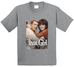 That Girl 60s Tv Series Show Worn Look Vintage Unisex Toddler Youth Kids T Shirt