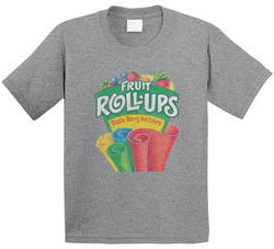 Fruit Roll Ups Berry Blast Snack Retro Toddler Youth Kids T Shirt