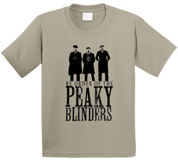 Peaky Blinders Shelby Brothers By Order Of The Logo Fan Toddler Youth Kids T Shirt