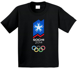 Russia Winter Olympics Sochi 2014 Toddler Youth Kids T Shirt