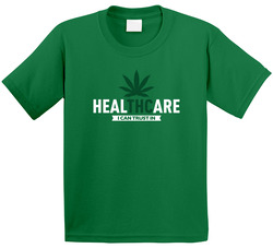 Healthcare I Can Trust Thc Cannabis User Natural Medicine Fan Toddler Youth Kids T Shirt