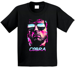Cobra Sylvester Stallone 80s Toddler Youth Kids T Shirt