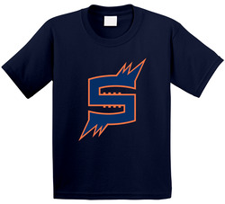 Spokane Shock Arena Football League Team Fan Logo Toddler Youth Kids T Shirt