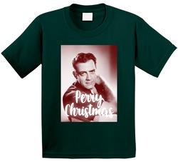 Perry Mason Tv Show Raymond Burr Perry Christmas Funny Toddler Youth Kids T Shirt
