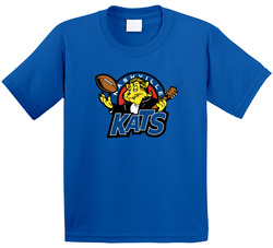 Nashville Kats Arena Football League Team Fan Logo Toddler Youth Kids T Shirt