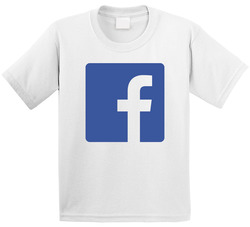 Facebook Logo Symbol Toddler Youth Kids T Shirt