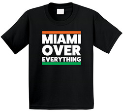 Miami Over Everything Toddler Youth Kids T Shirt