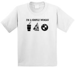 Bmw Simple Woman Coffee Pizza Car Logo Driving Fan Toddler Youth Kids T Shirt Bmw Simple Woman Coffee Pizza Car Logo Driving Fan Toddler Youth Kids T Shirt