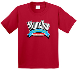 Munchos Most Popular Potato Chip Brand Snack Food Lovers Toddler Youth Kids T Shirt