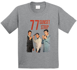 77 Sunset Strip Retro 50s Tv Show Poster Vintage Unisex Toddler Youth Kids T Shirt