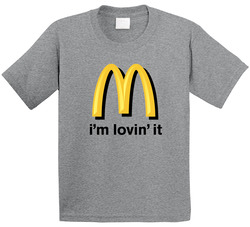 Mcdonalds Logo Toddler Youth Kids T Shirt