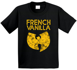 French Vanilla Wu Tang Ice Cream Song Lyrics Fan Toddler Youth Kids T Shirt