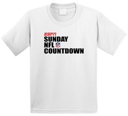 Espn Sunday Football Countdown Sports Fan Toddler Youth Kids T Shirt