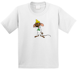 Slow Poke Rodriguez Cartoon Drunk Toddler Youth Kids T Shirt