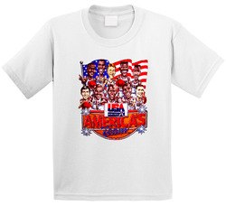 1992 Dream Team Michael Jordan Basketball Cartoon Toddler Youth Kids T Shirt