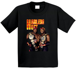 Harlem Heat Wrestling Tag Team Champions Fan Toddler Youth Kids T Shirt