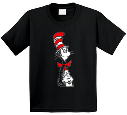 Dr Seuss The Cat In The Toddler Youth Kids T Shirt