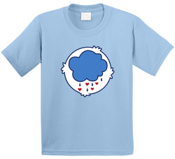 Grumpy Bear Care Bears Group Halloween Costume Toddler Youth Kids T Shirt