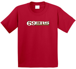 San Francisco 69ers Funny Parody Toddler Youth Kids T Shirt