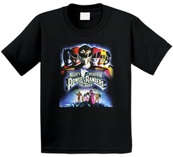 Mighty Morphin Power Rangers 90s Tv Show Toddler Youth Kids T Shirt