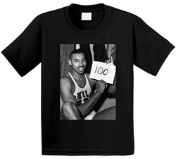 Wilt Chamberlain 100 Basketball Toddler Youth Kids T Shirt