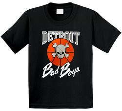 Detroit Bad Boys Retro Fan Toddler Youth Kids T Shirt