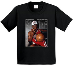 Michael Jordan 3 Championships Slam Magazine Toddler Youth Kids T Shirt