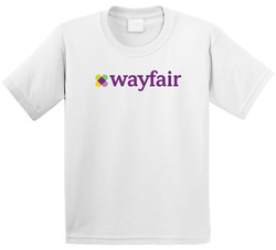 Wayfair Nasdaq Company Logo Employee Fan Toddler Youth Kids T Shirt