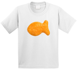 Goldfish Snack Food Toddler Youth Kids T Shirt