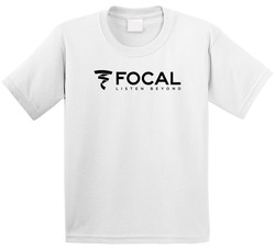 Focal Sound Car Audio Sub Woofer Logo Toddler Youth Kids T Shirt