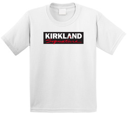 Kirkland Signature Toilet Paper Company Logo Toddler Youth Kids T Shirt