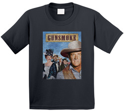 Gunsmoke Vintage Tv Show Toddler Youth Kids T Shirt