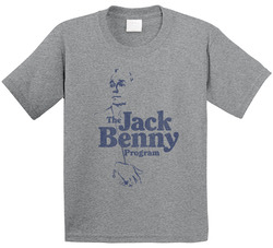 The Jack Benny Program Retro 50s Tv Show Poster Vintage Unisex Toddler Youth Kids T Shirt