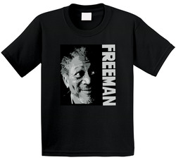 Morgan Freeman Actor Star Toddler Youth Kids T Shirt