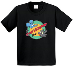 The Itchy And Scratchy Show Toddler Youth Kids T Shirt