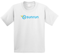 Sunrun Inc Nasdaq Company Logo Employee Fan Toddler Youth Kids T Shirt