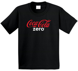 Coca Cola Zero Cool Popular Food Drink Restaurant Brand Logo Gift Toddler Youth Kids T Shirt