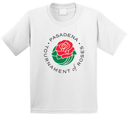 Pasadena California Tournament Of Roses City Flower Event Logo Toddler Youth Kids T Shirt