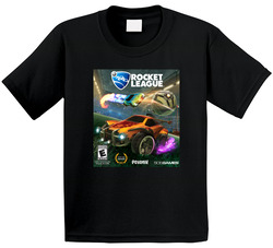Rocket League Game Cover Toddler Youth Kids T Shirt