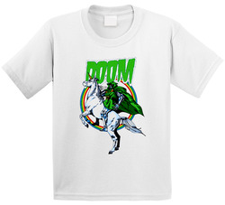 Doctor Doom Unicorn Parody Toddler Youth Kids T Shirt