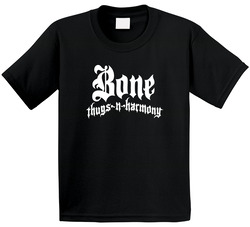 Bone Thugs N Harmony Popular 90s Hip Hop Group Music Lovers Toddler Youth Kids T Shirt