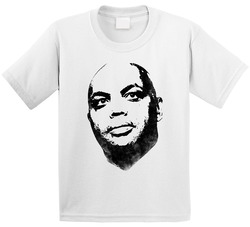 Charles Barkley Face Basketball Toddler Youth Kids T Shirt