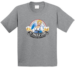 St Pauli Girl German Beer Company Toddler Youth Kids T Shirt