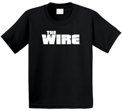 The Wire 2000s Tv Show Fan Logo Gift Idea Toddler Youth Kids T Shirt